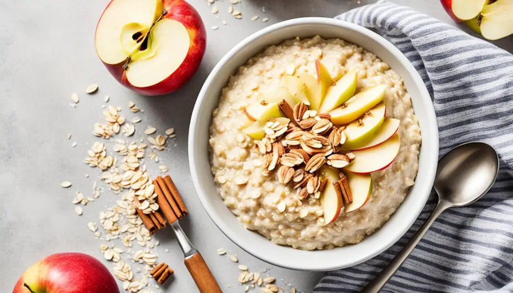 apple cinnamon overnight oats