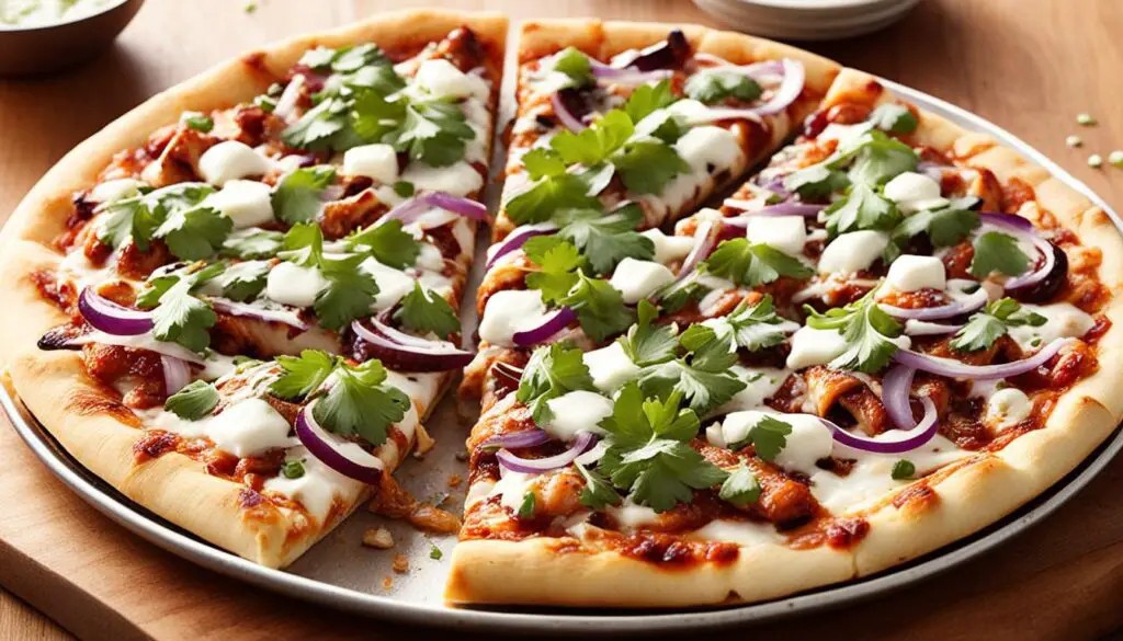 bbq chicken pizza