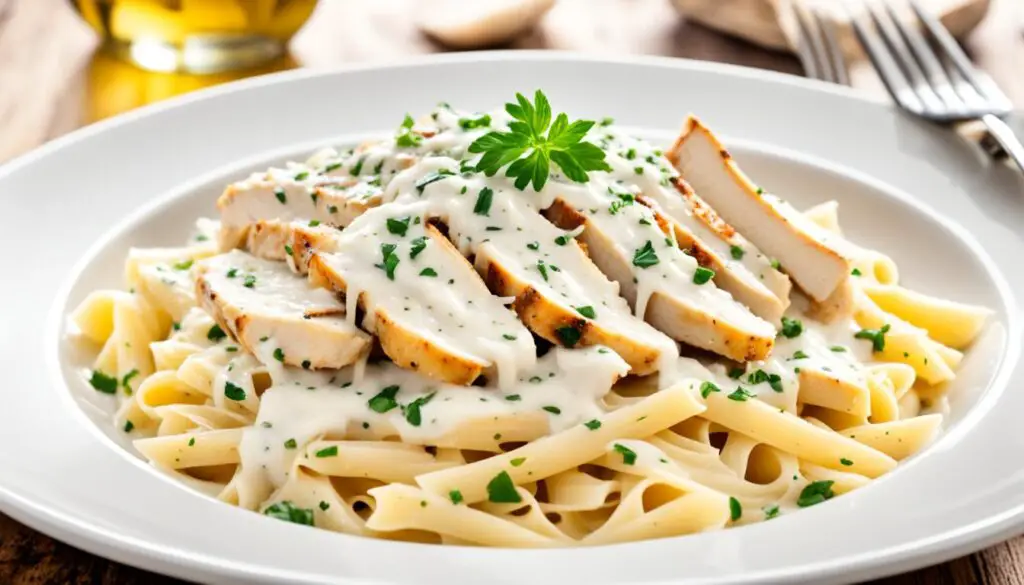 chicken alfredo