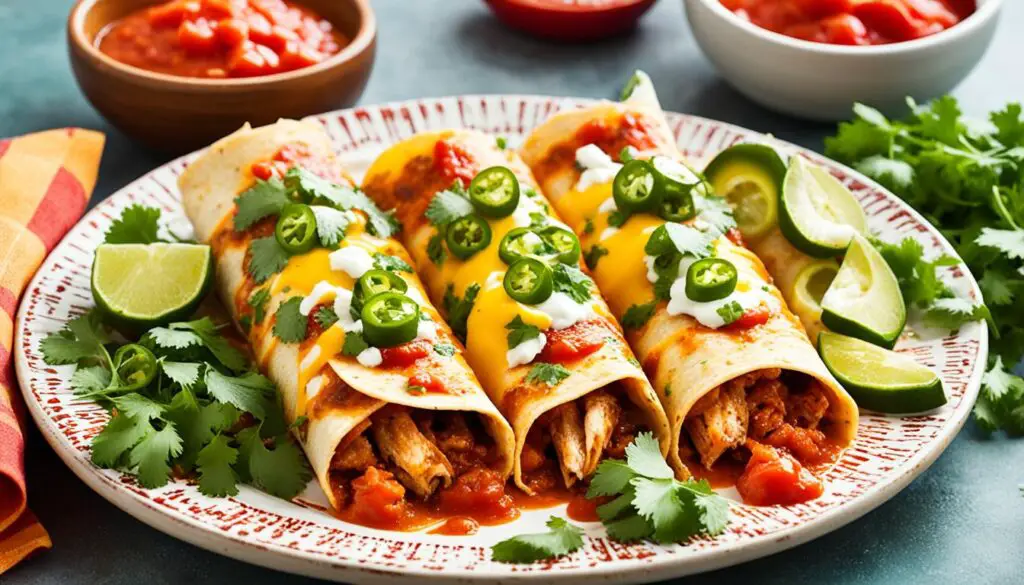 chicken enchiladas