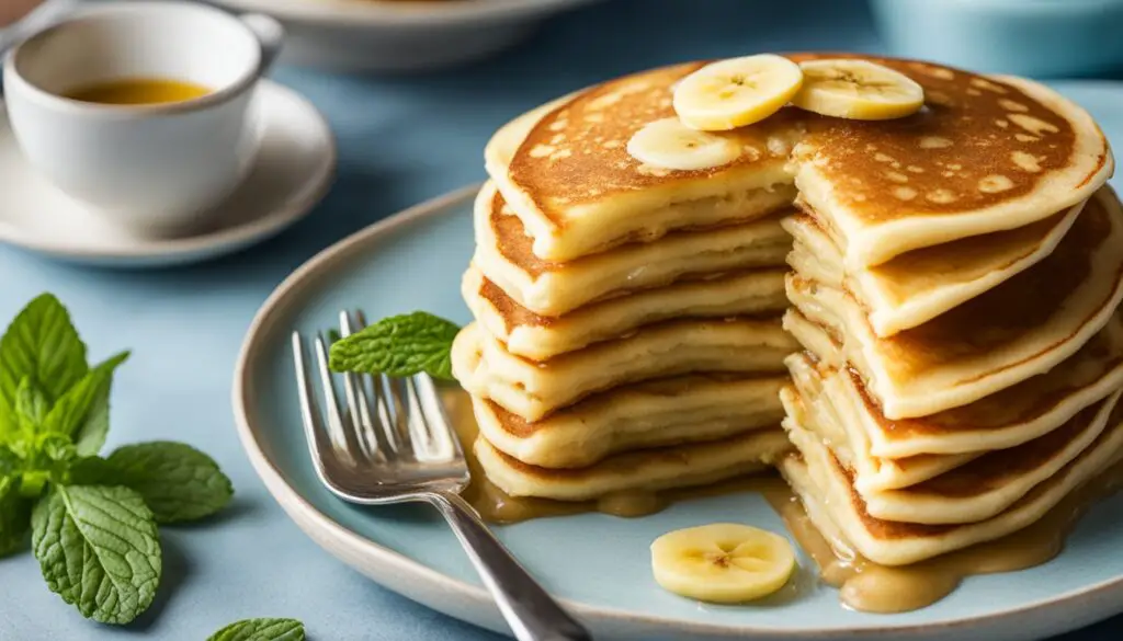 fluffy banana pancakes