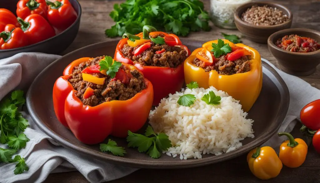 stuffed bell peppers