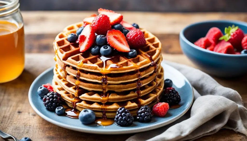 whole wheat waffles